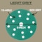 Legit Grit 6 inch Sand paper Disc, 15-Hole, 320 Grit, 50PK LG6-15320-50 - alternate 4